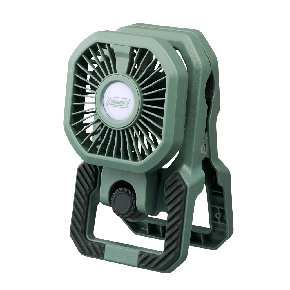 アウトドアクリップライトファン（グリーン）