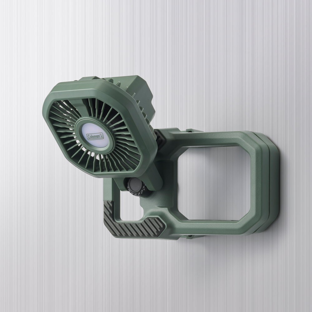 アウトドアクリップライトファン（グリーン）