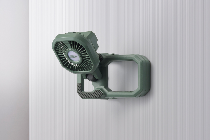 アウトドアクリップライトファン（グリーン）