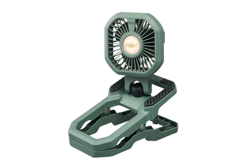 アウトドアクリップライトファン（グリーン）