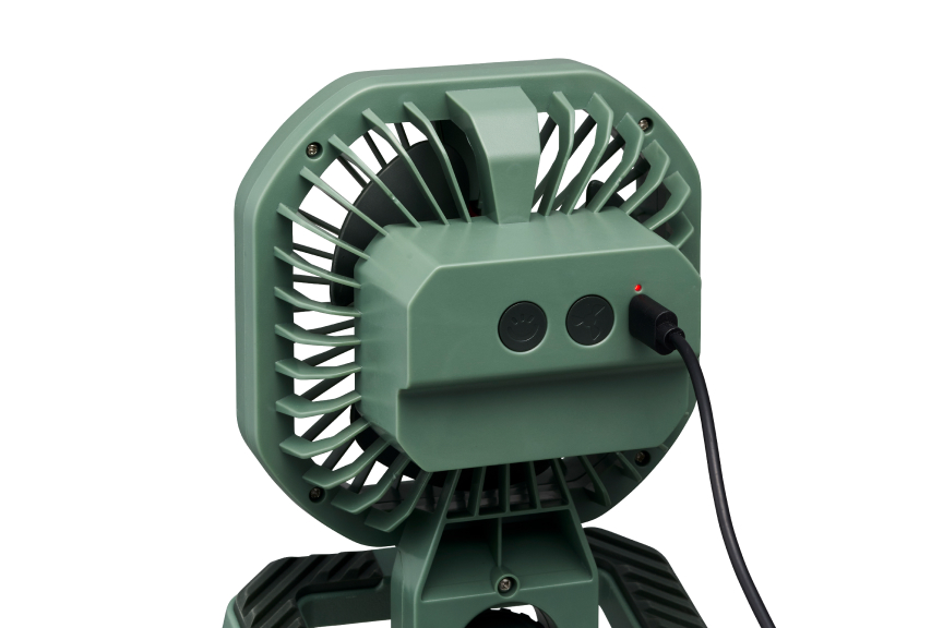 アウトドアクリップライトファン（グリーン）