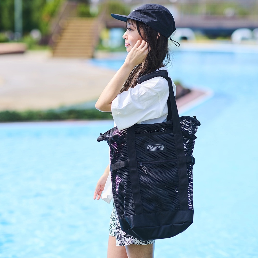 ウォーカートートメッシュ(ブラック)