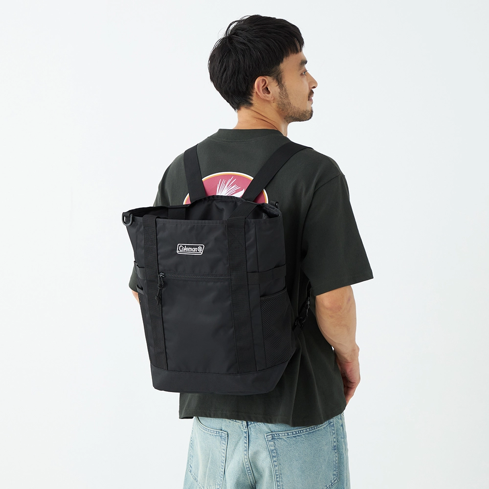 ウォーカー3WAYバックパックトート（ブラックリップ）