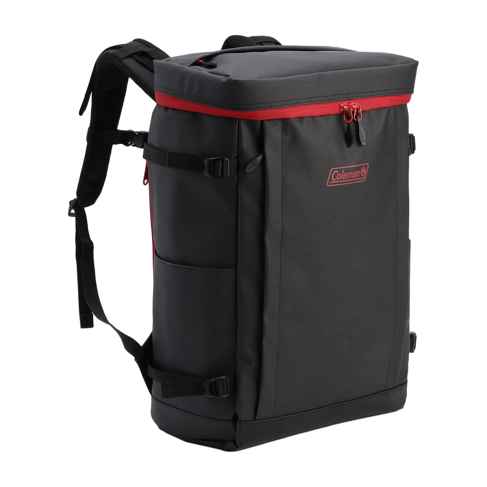 シールド35（ヘザーブラック/レッド）