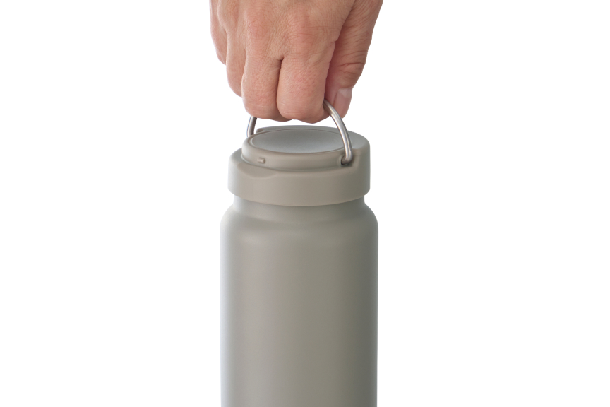 真空断熱ステンレスボトル/750ml（グレージュ）
