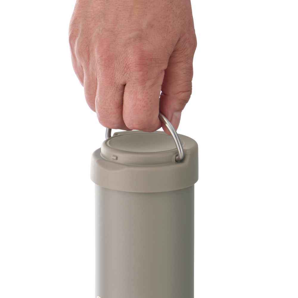 真空断熱ステンレスボトル/450ml（グレージュ）