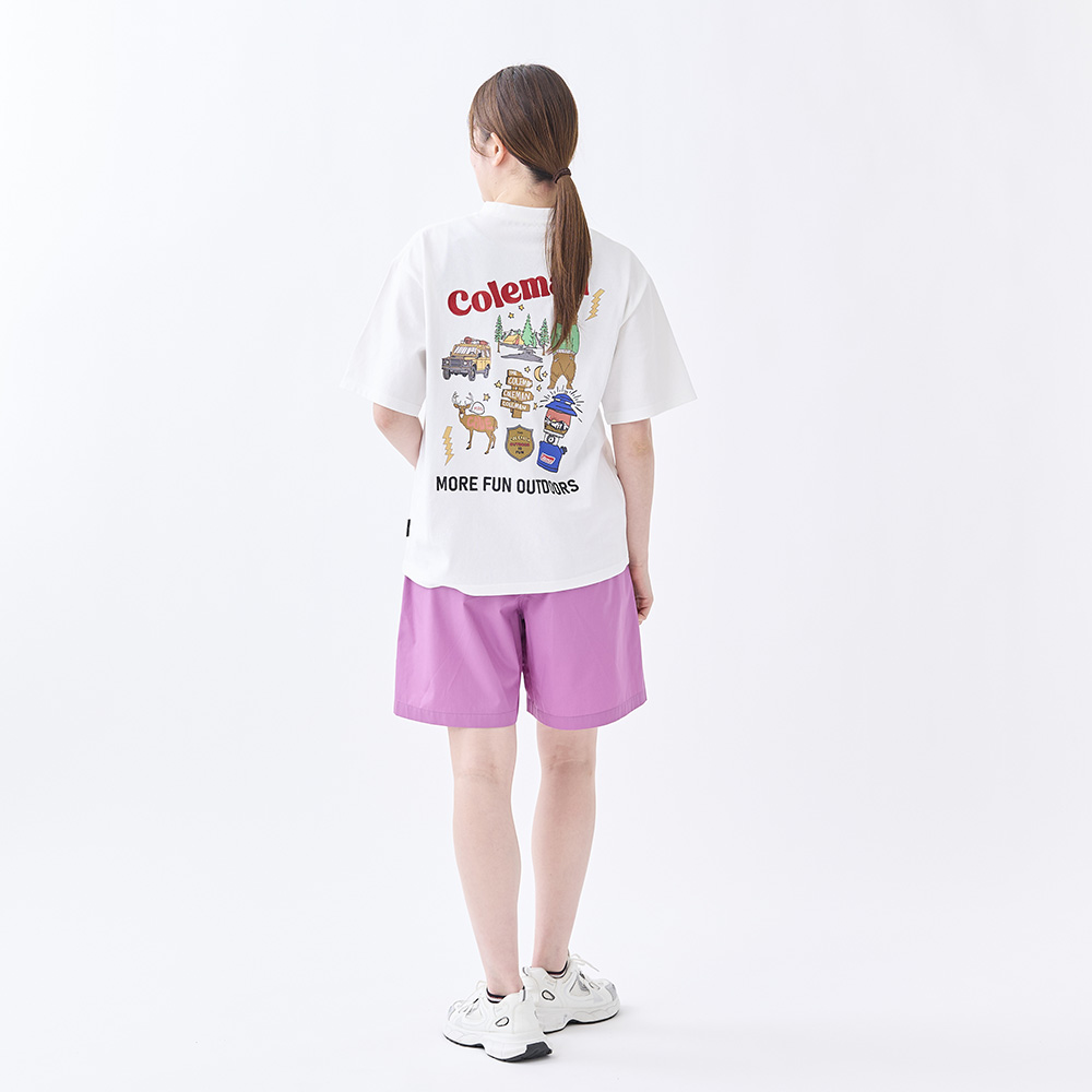 ゼロテックス サンシャインロゴショーツ（パープル）