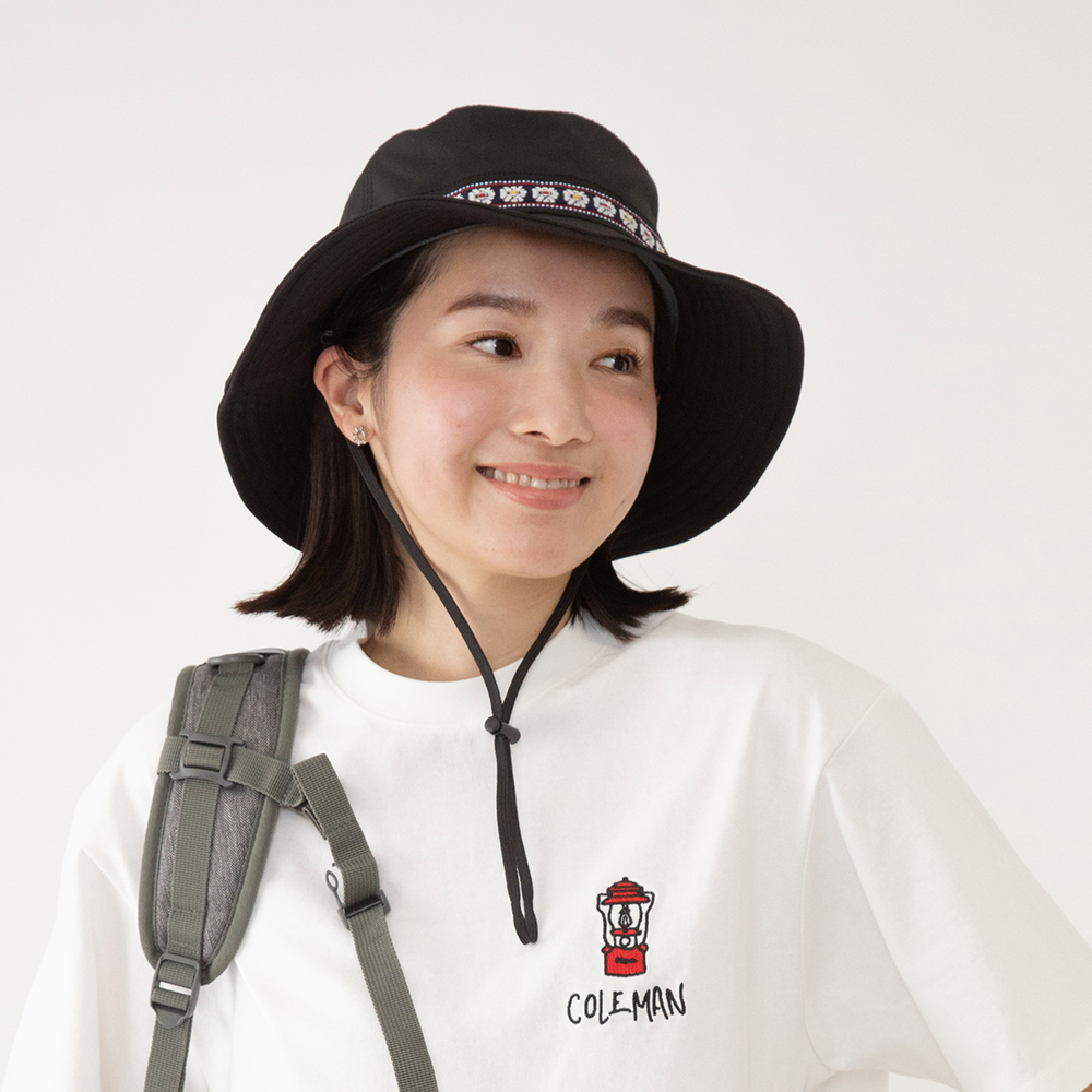 チロリアンアドベンチャーハット（ブラック）