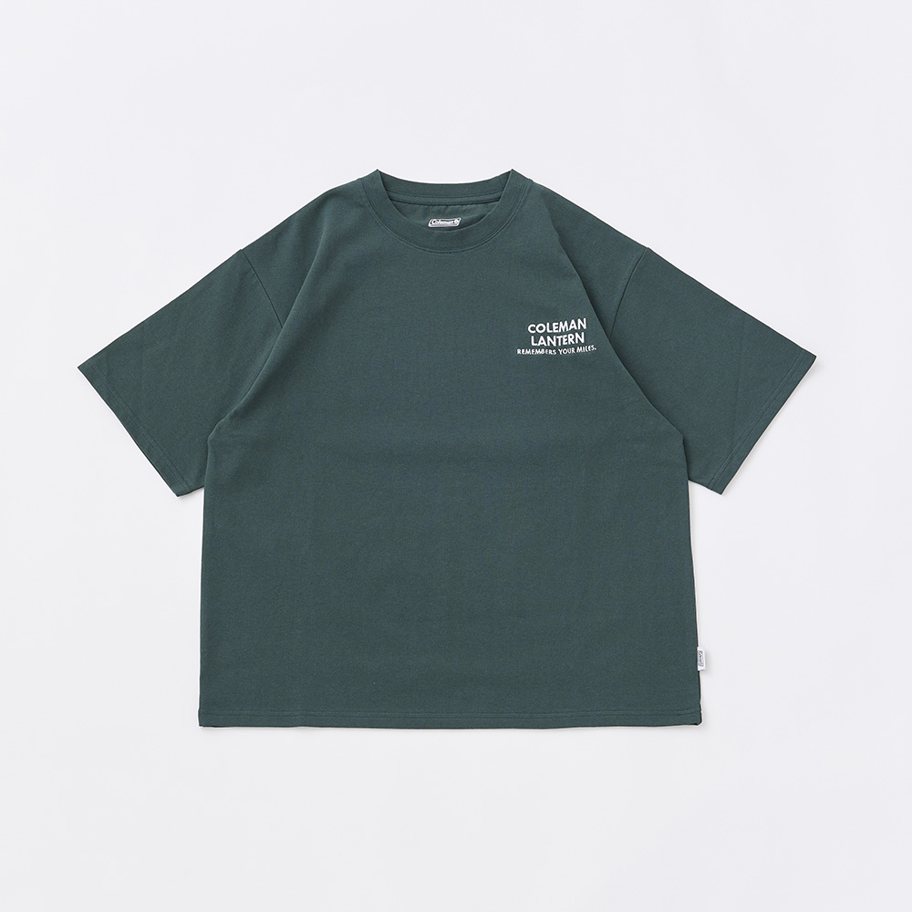 Tシャツ ポップアートプリント（グリーン）