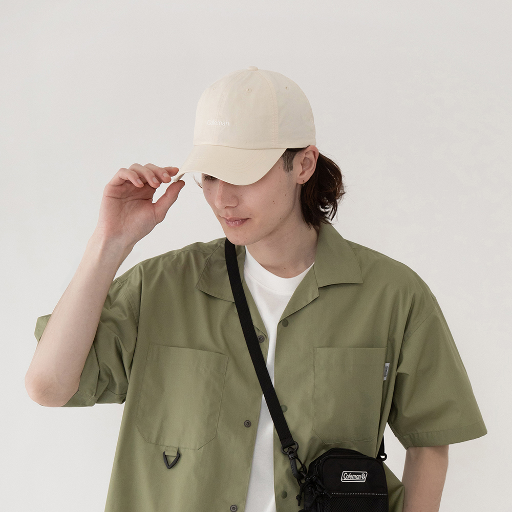 ツイルキャップ（アイボリー）