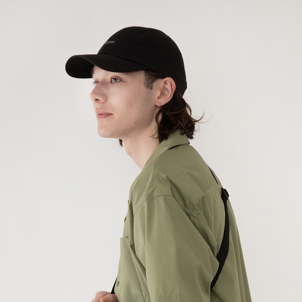 ツイルキャップ（ブラック）