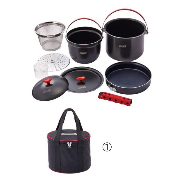 コンボクッカーキャリーケース アルミクッカーコンボ用