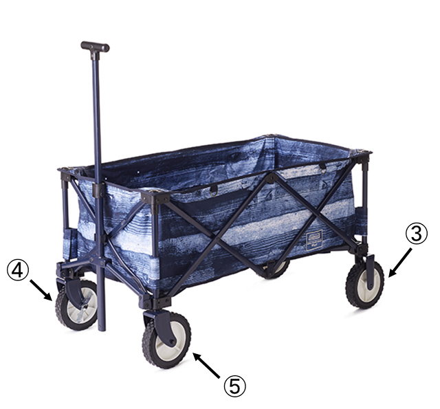 IL アウトドアワゴン用　タイヤR　ホイール