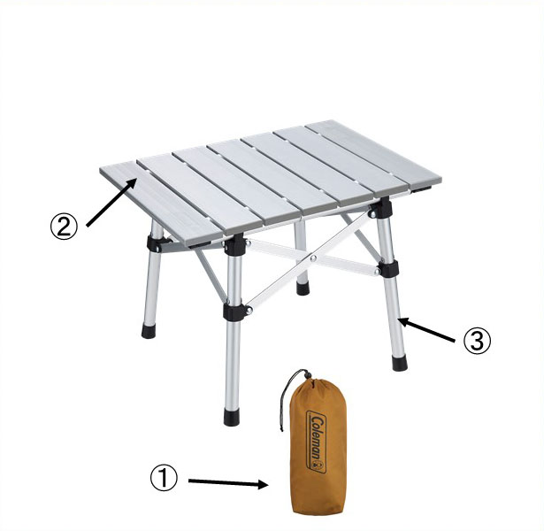 コンパクトアルミテーブル用天板