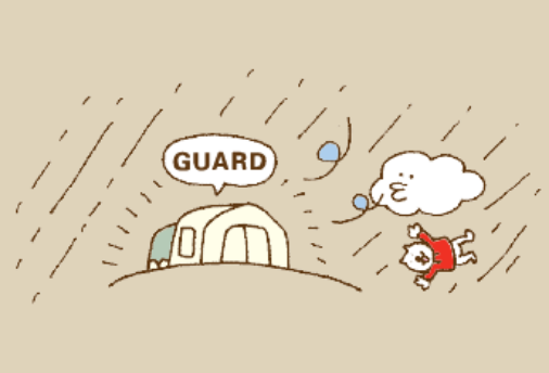 1.ジョイントで雨風に強い