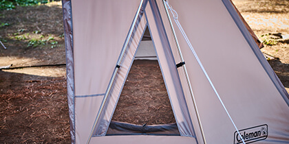 三角ウィンドウ フロントポール